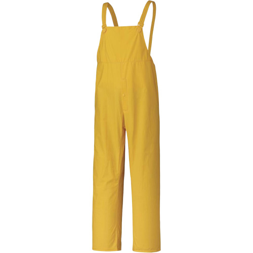 577P Storm Master&reg; Bib Pants, Small, Polyester/PVC, Yellow MAS Chibougamau