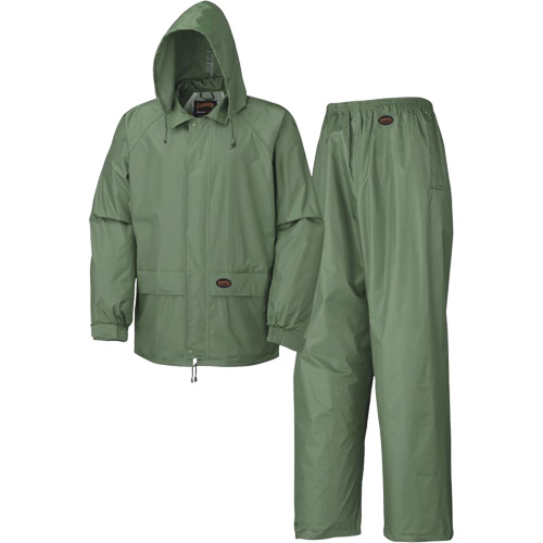583 V&ecirc;tements imperm&eacute;ables, Polyester/PVC, Petit, Vert MAS Chibougamau