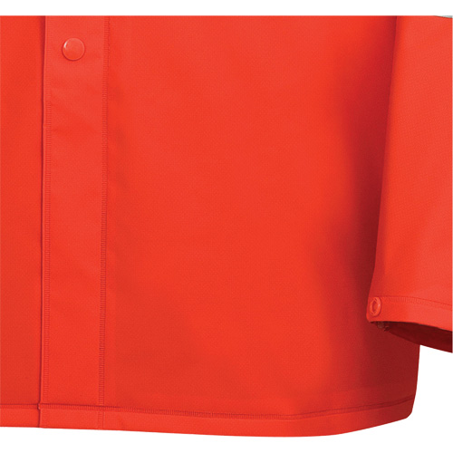 576J Veste de pluie ignifuge haute visibilit&eacute;, Petit, Orange haute visibilit&eacute; MAS Chibougamau