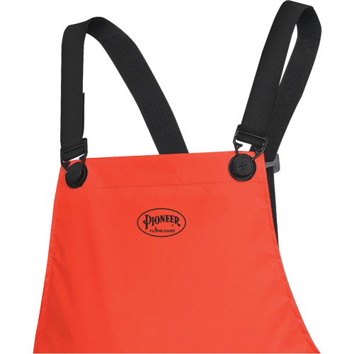 576P FR Safety Bib Pants, Small, High Visibility Orange MAS Chibougamau