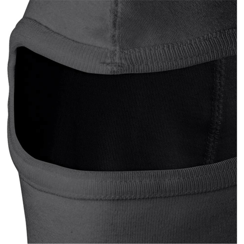 C214BK Cagoule &agrave; un trou en tricot moyen, Noir, Nomex MAS Chibougamau