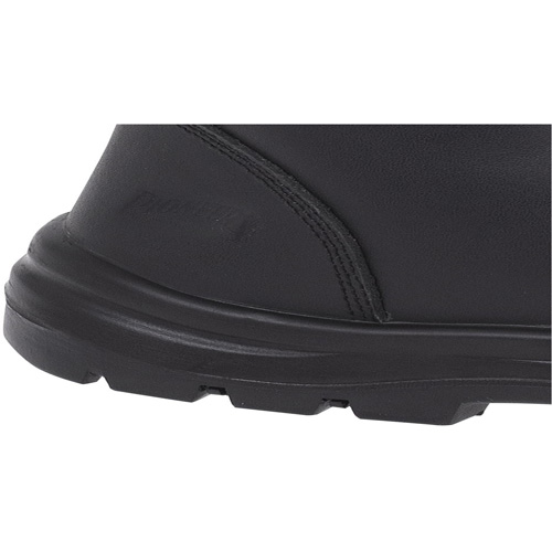 1027 Bottes de travail 8" noires, Cuir, Embout Acier, Taille 10 MAS Chibougamau