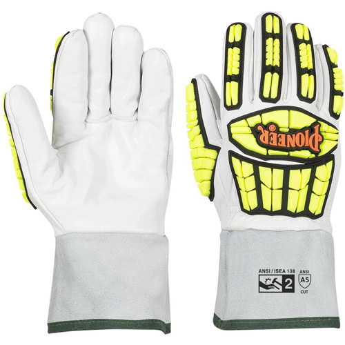 5385 Cut & Impact-Resistant Gloves, Size Small, 13 Gauge, Goatskin Shell, ASTM ANSI Level A5 MAS Chibougamau