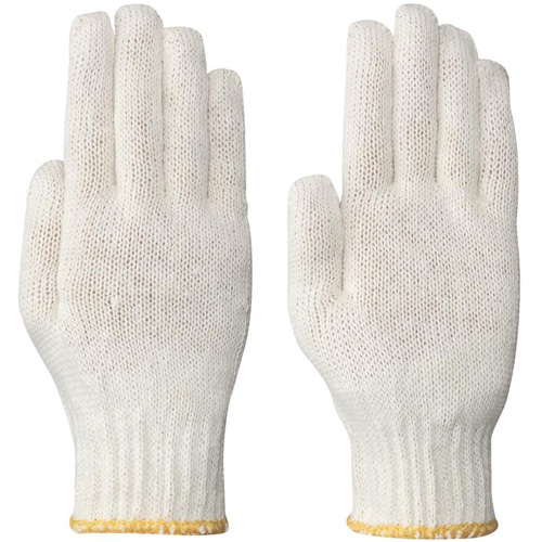 541 Knitted Liner Gloves, Poly/Cotton, Large MAS Chibougamau