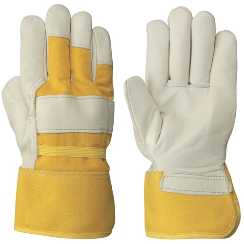 537FLRF Insulated Fitter's Gloves, One Size, Grain Cowhide Palm, Boa Inner Lining MAS Chibougamau