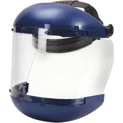 Masque protecteur avec coque double de la s&eacute;rie 380 Premium, Ac&eacute;tate, Suspension Rochet MAS Chibougamau