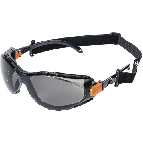 XPS502 Lunettes de s&eacute;curit&eacute; &eacute;tanches, Lentille Fum&eacute;e, Antibu&eacute;e/Anti-&eacute;gratignures MAS Chibougamau