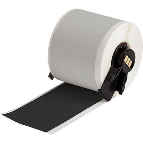 Ruban adh&eacute;sif permanent toutes saisons pour &eacute;tiquettes, Vinyle, Noir, Largeur de 2" MAS Chibougamau