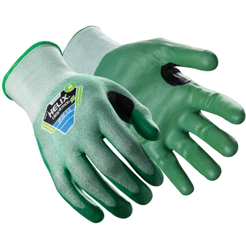 Gants r&eacute;sistants aux coupures Helix 3050, Taille 6/T-petit, Calibre 18, Rev&ecirc;tement Nitrile, Enveloppe en Polyester/Fibre de verre/PEHP, ASTM ANSI niveau A6 MAS Chibougamau