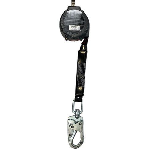 Miller TurboLite+ Scorpion Personal Fall Limiter, 9', Web, Swivel MAS Chibougamau