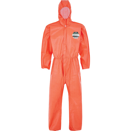 Combinaison MicroMax NS avec capuchon, poignets, taille et chevilles &eacute;lastiques, Petit, Orange, Microporeux MAS Chibougamau