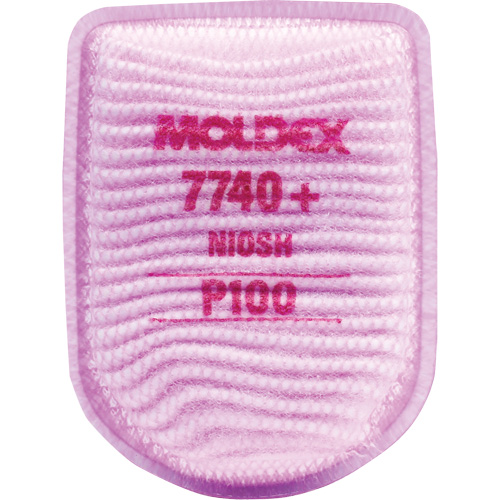 Filtre pour respirateur semi-rectangulaire avec IonicAir Filtration Technology, Filtre contre les particules, Filtre P100+ MAS Chibougamau