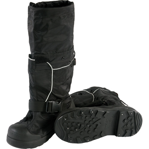 Winter-Tuff Orion XT Ice Traction Overshoe with Gaiter, Nylon/Polyurethane, Hook and Loop MAS Chibougamau