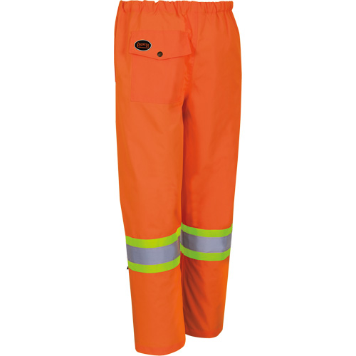 5586 450D Waterproof Safety Pants, Polyester/Polyurethane, 4X-Large, High Visibility Lime-Yellow MAS Chibougamau