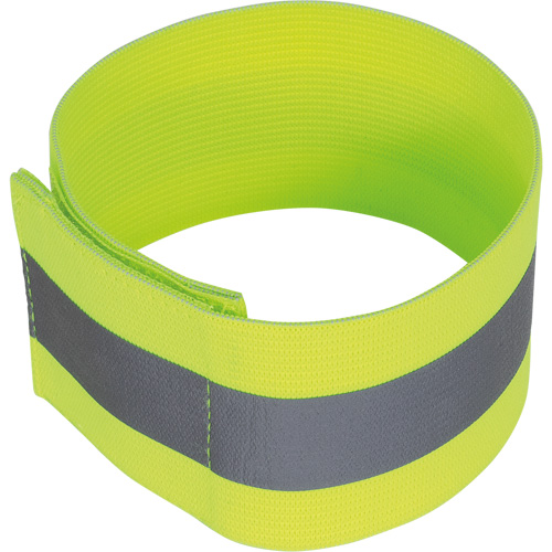 1142 High-Visibility Lime-Yellow Elastic Ankle Band MAS Chibougamau