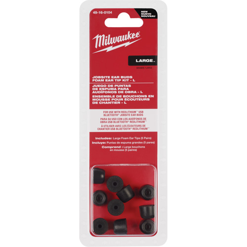 Large Jobsite Ear Buds Ear Tip Kits MAS Chibougamau