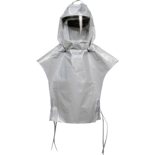 Capuchon de rechange Versaflo s&eacute;rie S avec coutures scell&eacute;es et col interne, Standard, Coiffe souple, Bavette Simple MAS Chibougamau