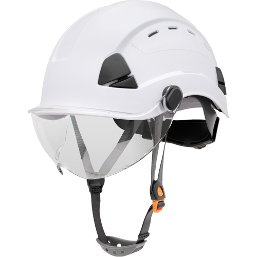Fibre Metal Safety Helmet, Meets CSA Type 1, Ratchet Suspension, Vented MAS Chibougamau