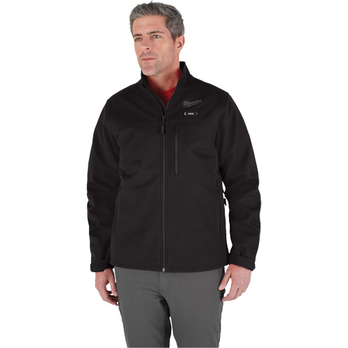 Manteau chauffante M12 ToughShell (manteau seulement), Hommes, Grand, Noir MAS Chibougamau