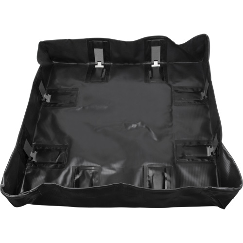 Collapsible Berm, 179 US gal. Capacity, 6' W x 8' L x 6" H, Snap-Up Bracket MAS Chibougamau