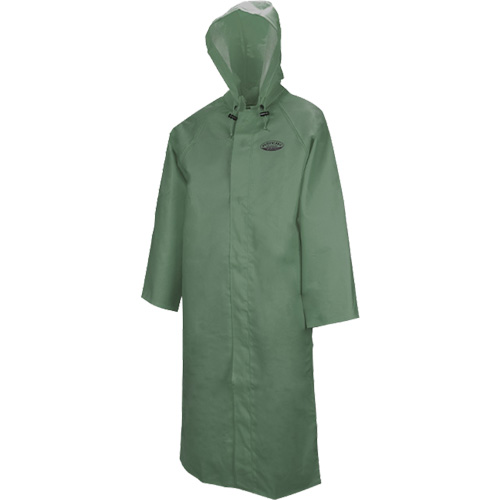 Manteau long avec capuchon d&eacute;tachable Hurricane 851, 4T-Grand, Vert MAS Chibougamau