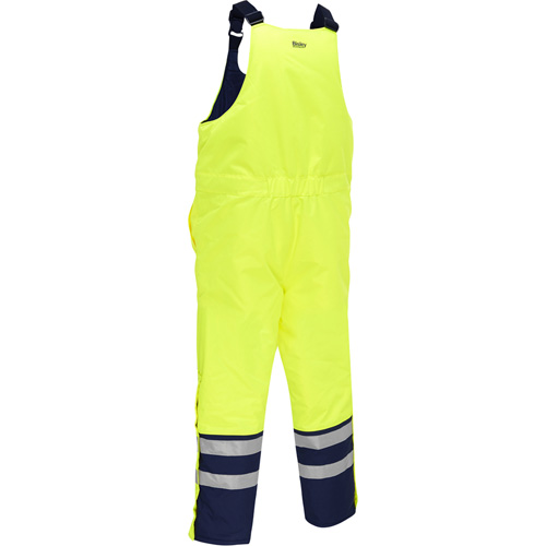 Salopette pour le froid extr&ecirc;me Bisley, Polyester, Petit, Jaune lime haute visibilit&eacute; MAS Chibougamau
