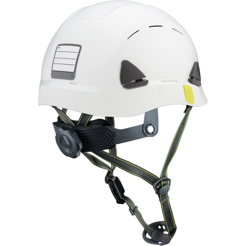 Fibre Metal Climbing Style Safety Helmet, Meets CSA Type 2, Ratchet Suspension, Vented MAS Chibougamau