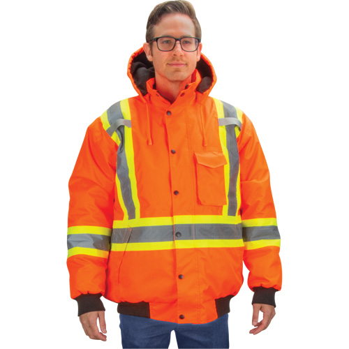 Waterproof 7-in-1 Winter Parka, High Visibility Orange, 2X-Large MAS Chibougamau