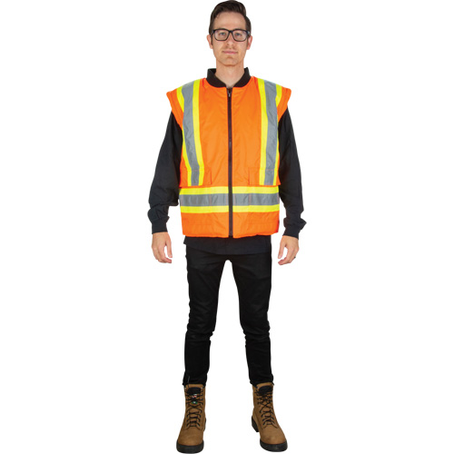 Waterproof 7-in-1 Winter Parka, High Visibility Orange, 2X-Large MAS Chibougamau
