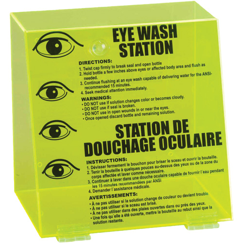 Poste de douche oculaire, Simple MAS Chibougamau