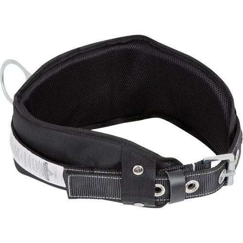WB-6010-S Dispositif de retenue de s&eacute;curit&eacute; avec ceinture &agrave; un anneau en D et support lombaire rembourr&eacute; - Petit MAS Chibougamau