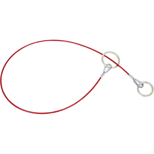 AS-21110-4 4' Cable Anchor with O-Ring Ends, Sling, Permanent Use MAS Chibougamau