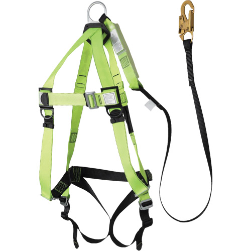 FBH-10000A5440-6 6' Class A Harness & Lanyard with 220 lbs. Capacity, Harness/Lanyard Combo MAS Chibougamau