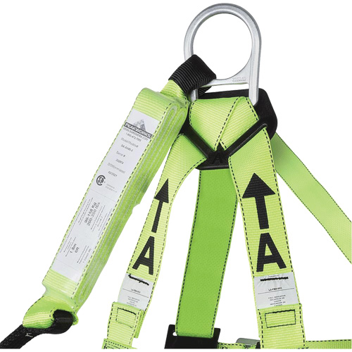 FBH-10000A5440-6 6' Class A Harness & Lanyard with 220 lbs. Capacity, Harness/Lanyard Combo MAS Chibougamau