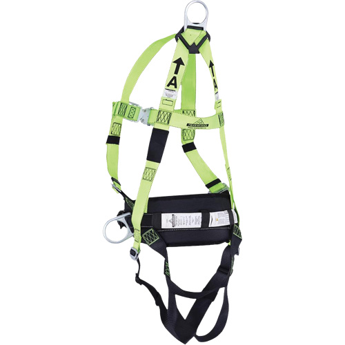 FBH10000L1020-S  Harnais de s&eacute;curit&eacute; s&eacute;rie entrepreneur avec ceinture de positionnement, Certifi&eacute;e CSA, Classe ALP, Petit MAS Chibougamau