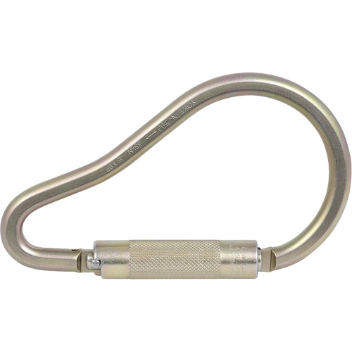 CP-04011-1 Zinc Plated Carabiner with 2" Gate Opening, Steel MAS Chibougamau