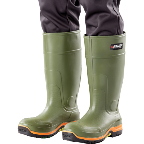 Hercules Men's Safety Boots, Thermal Polyurethane, Aluminum Toe, Size 4, Puncture Resistant Sole MAS Chibougamau