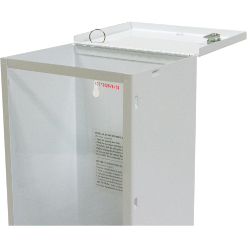 Light-Duty Fire Extinguisher Cabinet, 10" W x 24" H x 6" D MAS Chibougamau