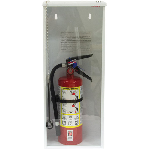 Light-Duty Fire Extinguisher Cabinet, 10" W x 24" H x 6" D MAS Chibougamau