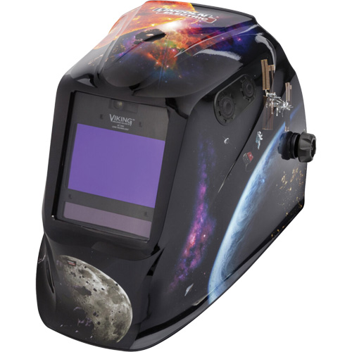 VIKING 2450 ADV Series Intergalactic Helmet, 3.82" L x 2.44" W View Area, 5 - 13 Shade Range MAS Chibougamau