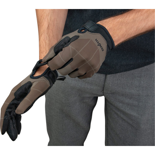 Flexible Utility Gloves, Synthetic Palm, Size Medium MAS Chibougamau