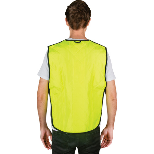 Veste refroidissante &agrave; &eacute;vaporation, Moyen, Jaune lime haute visibilit&eacute; MAS Chibougamau