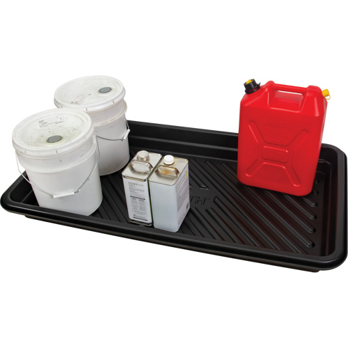 Spill Tray, 24" L x 48" W x 4.5" H, 24 US gal. Spill Capacity MAS Chibougamau