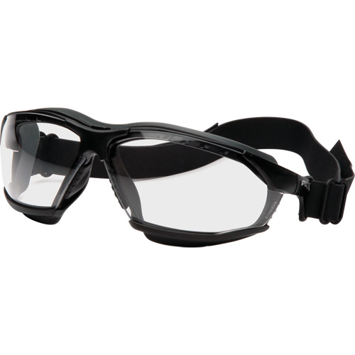 Lunettes de s&eacute;curit&eacute; &agrave; coques Isotope, Lentille Transparent, Antibu&eacute;e MAS Chibougamau