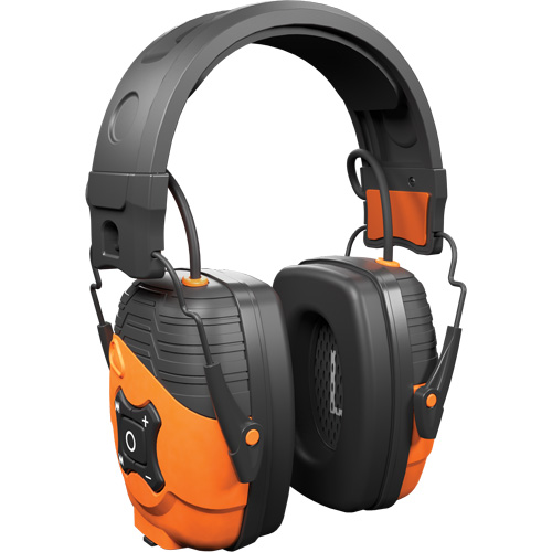 Safety Orange Link 2.0 Bluetooth Earmuffs, Headband Style, 25 dB MAS Chibougamau