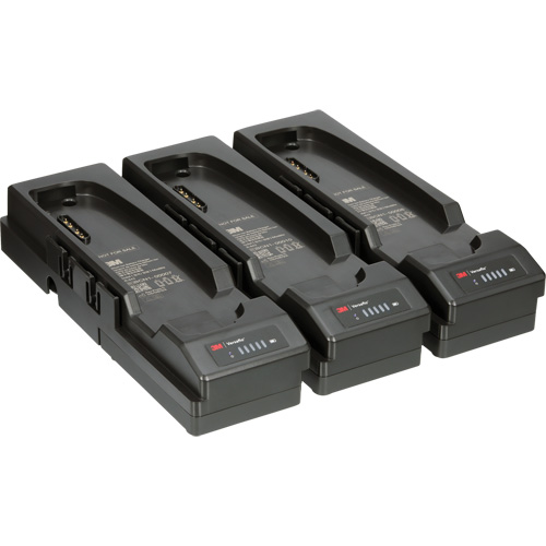 Versaflo 3-Station Battery Charger Pack for Versaflo TR-600 & TR-800 MAS Chibougamau