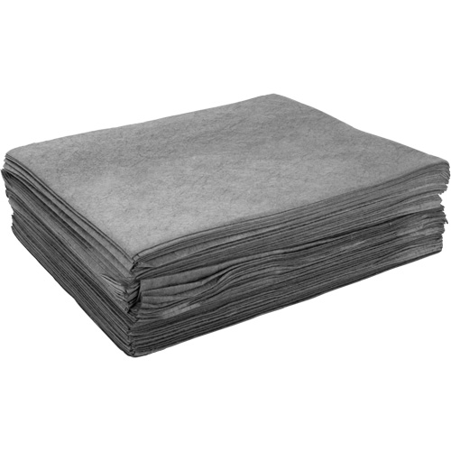 Meltblown Sorbent Pads, Universal, 15" x 19", 8 gal. Absorbancy MAS Chibougamau