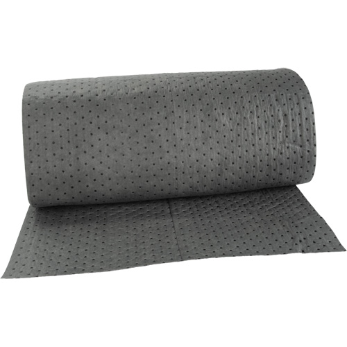 Rouleaux absorbants li&eacute;es, Poids moyen, 150' lo x 30" la, Absorption 16 gal. MAS Chibougamau