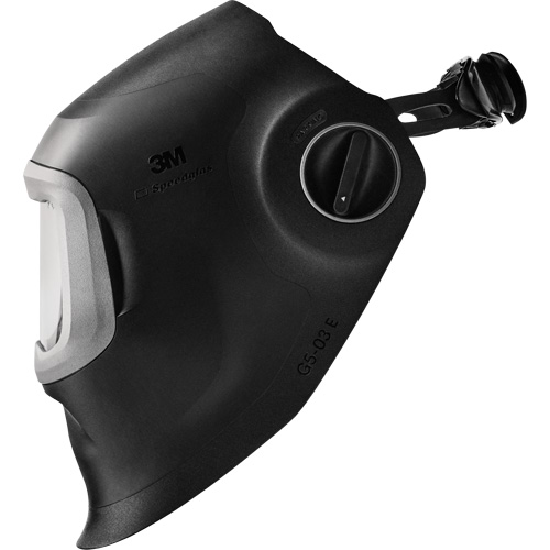 Speedglas G5-03 E Welding Helmet 09-0100-20 with G5NC ADF, 4.2" L x 2.1" W View Area, 3/5/8 - 12 Shade Range, Black MAS Chibougamau