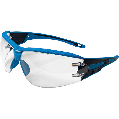 Lunettes de s&eacute;curit&eacute; sans monture Captain d&eacute;tectables par d&eacute;tecteur de m&eacute;taux, Lentille Transparent, Antibu&eacute;e/Anti-&eacute;gratignures, ANSI Z87+/R&eacute;pond ou surpasse la norme CSA Z94.3 MAS Chibougamau